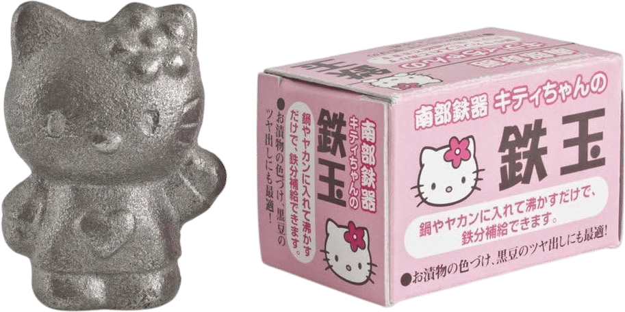 Ikenaga Hello Kitty Iron Ball Reusable Iron Supplement for Cooking