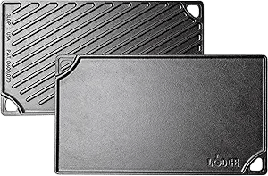 Reversible Cast Iron Grill/Griddle Pan