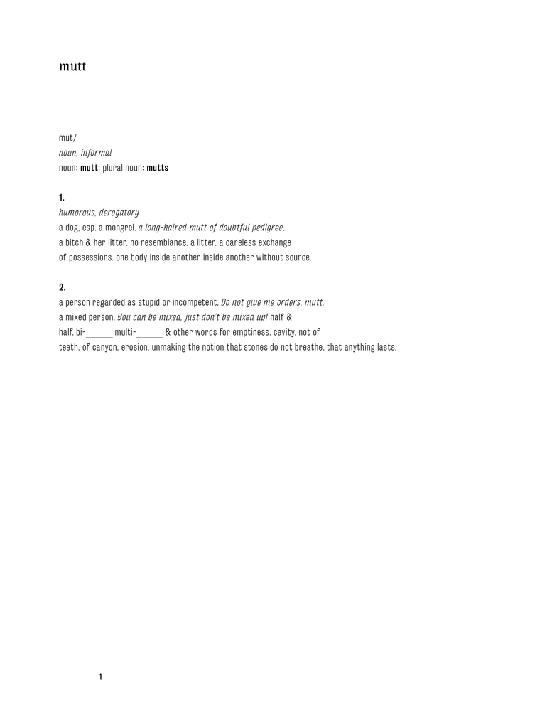 i be but i ain’t by aziza barnes