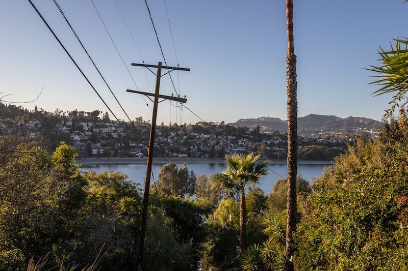 a walk around the silver lake reservoir
