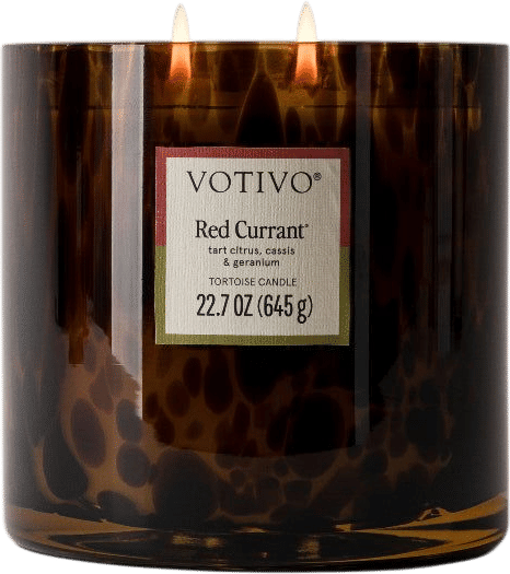 Votivo Red Currant Tortoise Candle