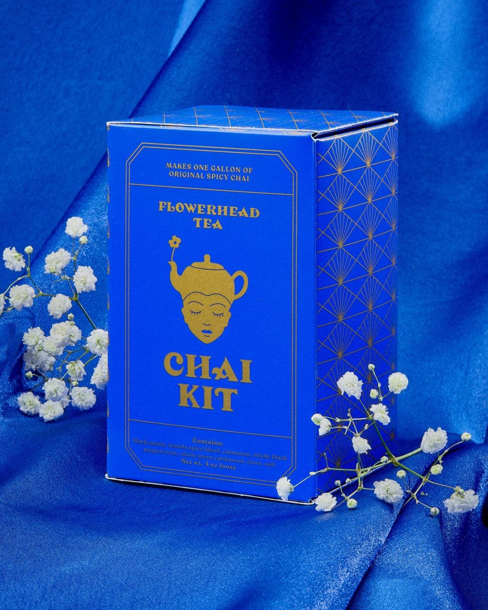 flowerhead tea chai kit