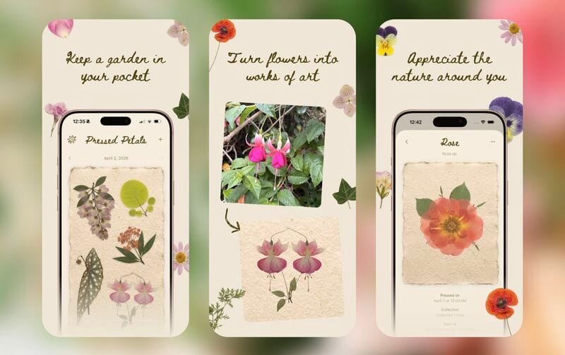 Pressed Petals App