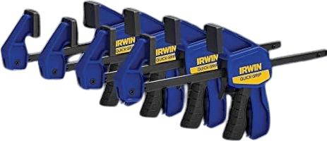IRWIN QUICK-GRIP 1964758 One-Handed Mini Bar Clamp (4-Pack)