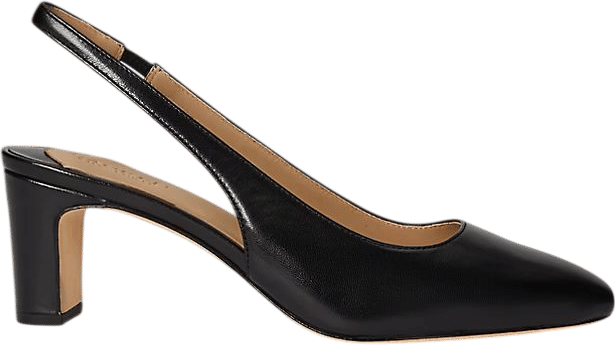 Klaire Leather Slingback Pump