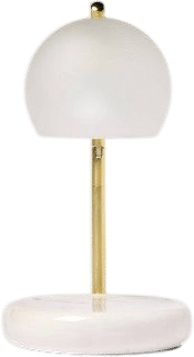 Threshold Candle Lamp Warmer White Frosted
