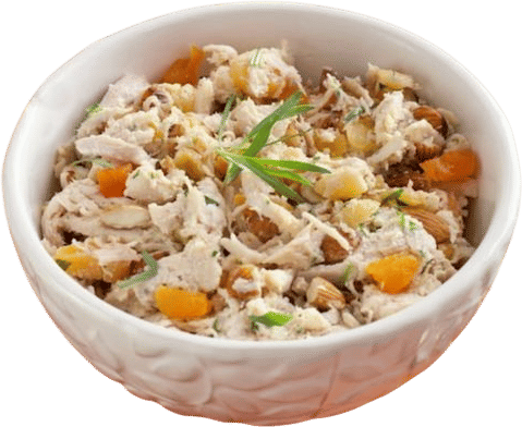Chicken Tarragon Salad + Apricots & Almonds