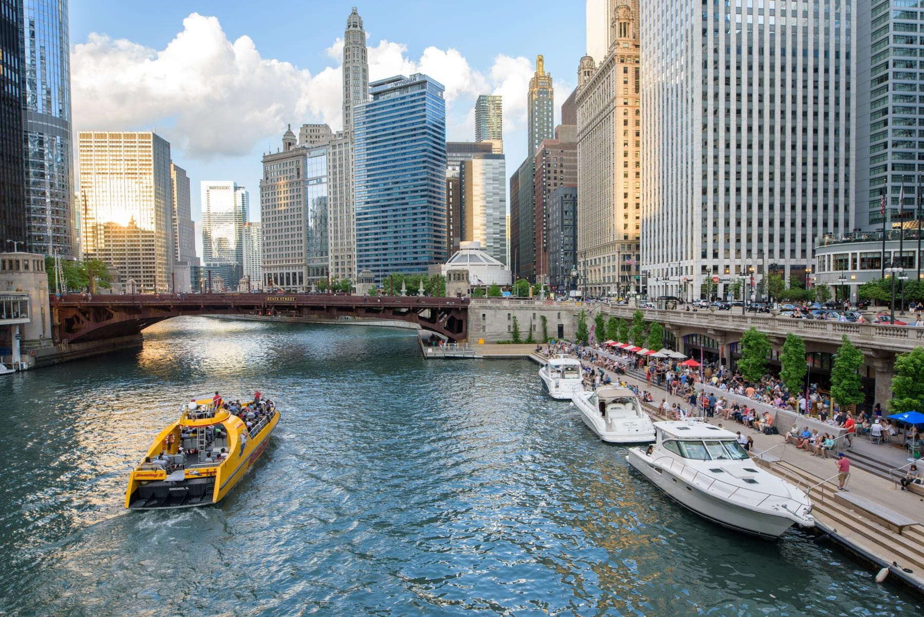 chicago river walk