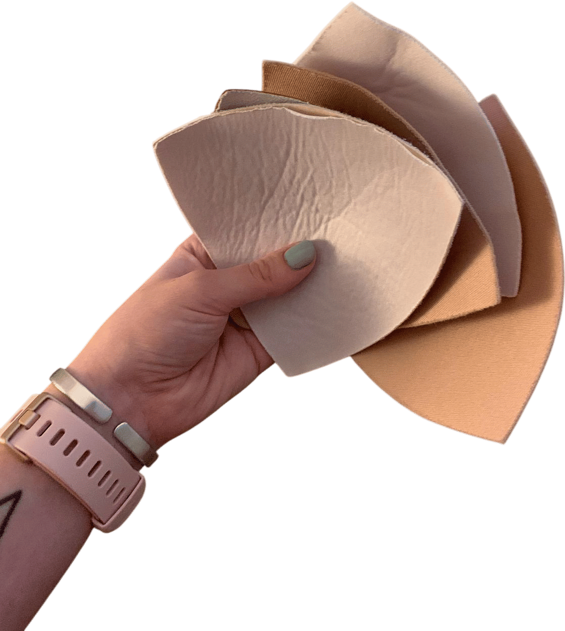Removing the bra pads from your clothes