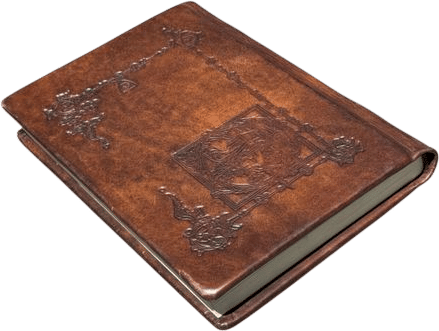 leather journal from melodies graphiques paris