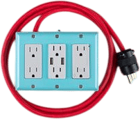 Conway Surge-Protected Smart USB 6-Outlet Power Strip
