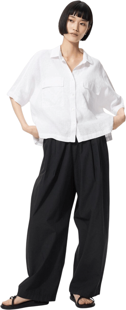 Uniqlo Cotton Volume Easy Pants