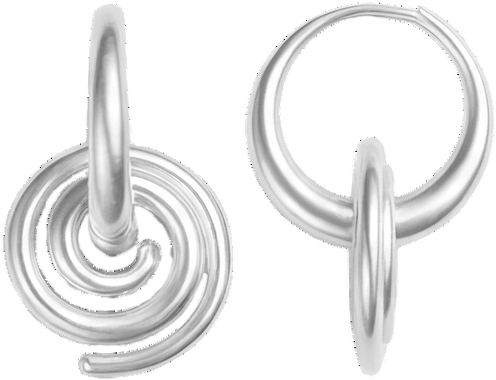 Small Whorl Hoops