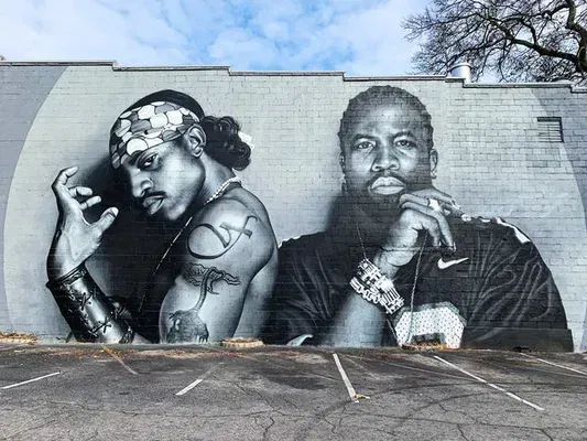 Outkast Mural