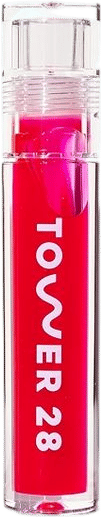Tower 28 lip gloss in XOXO