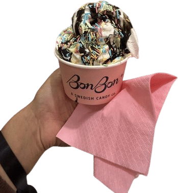 Eating ice cream to feel better