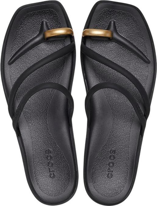 Crocs Miami with Metallic Toe Loop