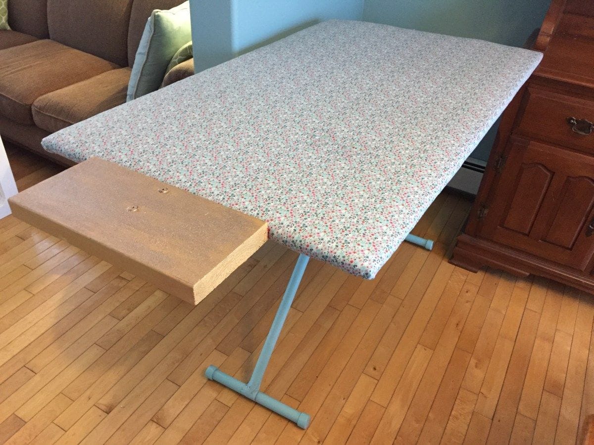 DIY oversize ironing board