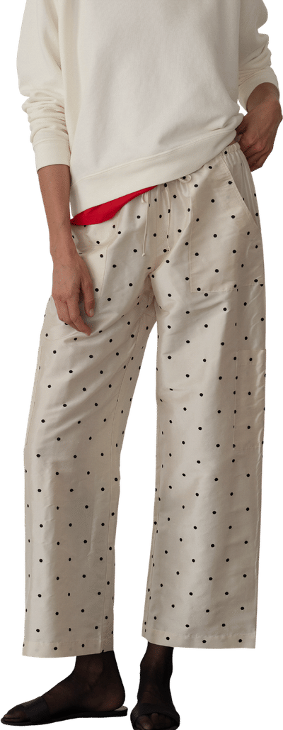 The Taffeta Drawstring Cargo Pant