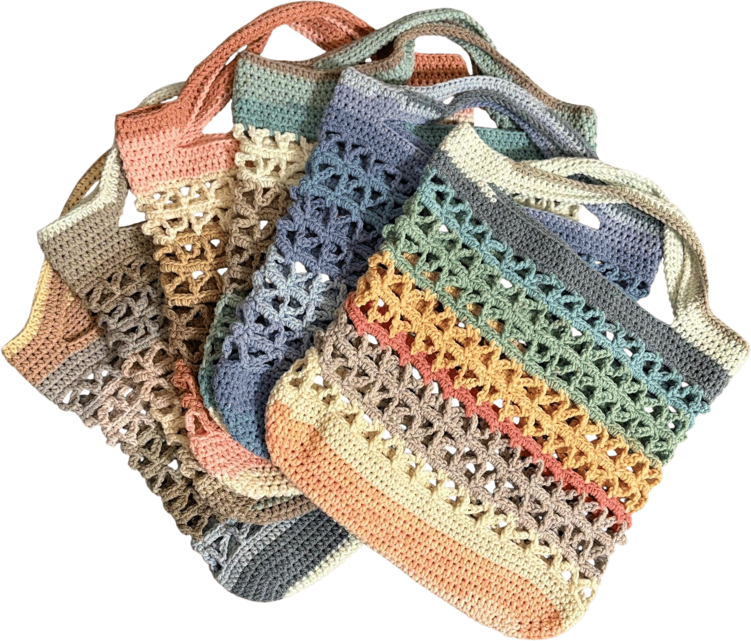 Handmade Crocheted Market Bags