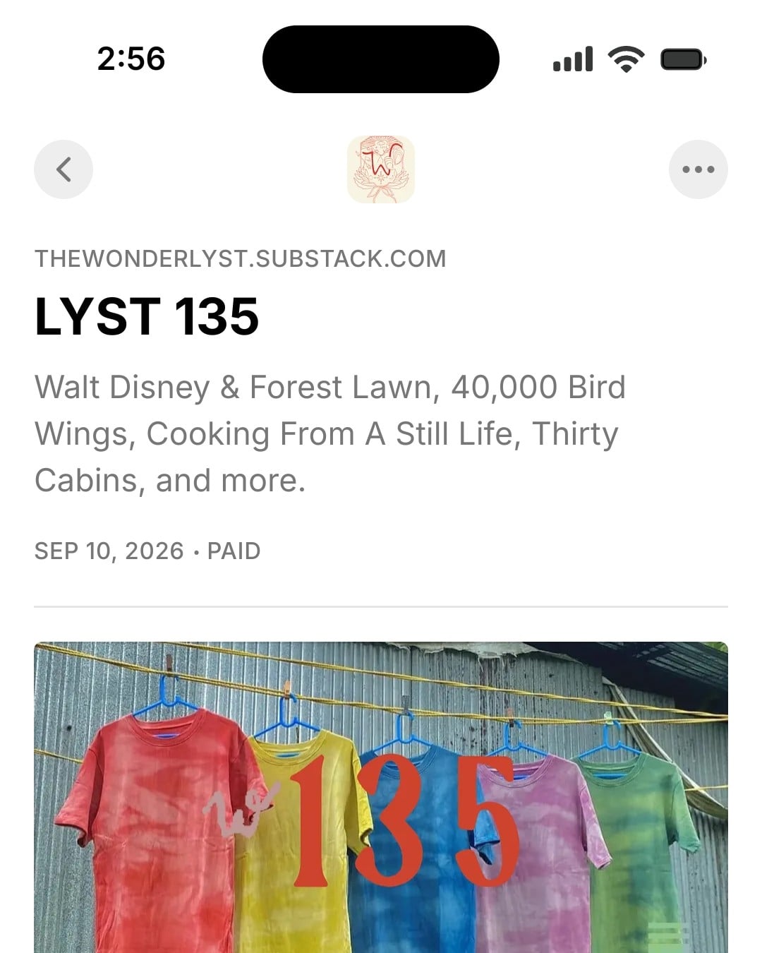 LYST 135