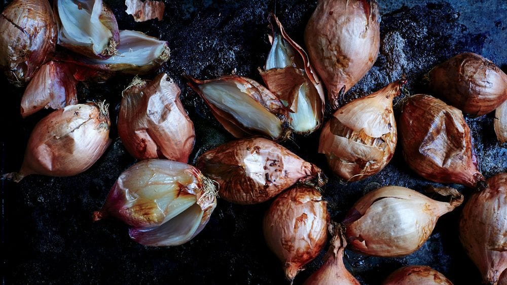 Cooking with shallots