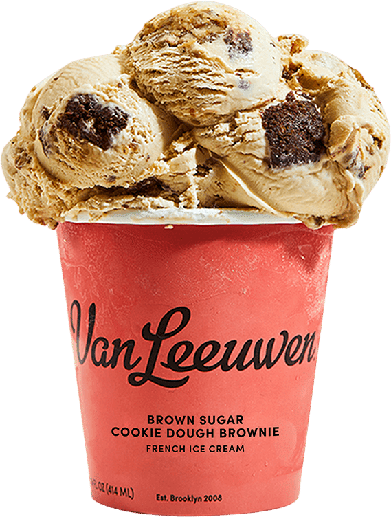 Brown Sugar Cookie Dough Chunk Ice Cream
