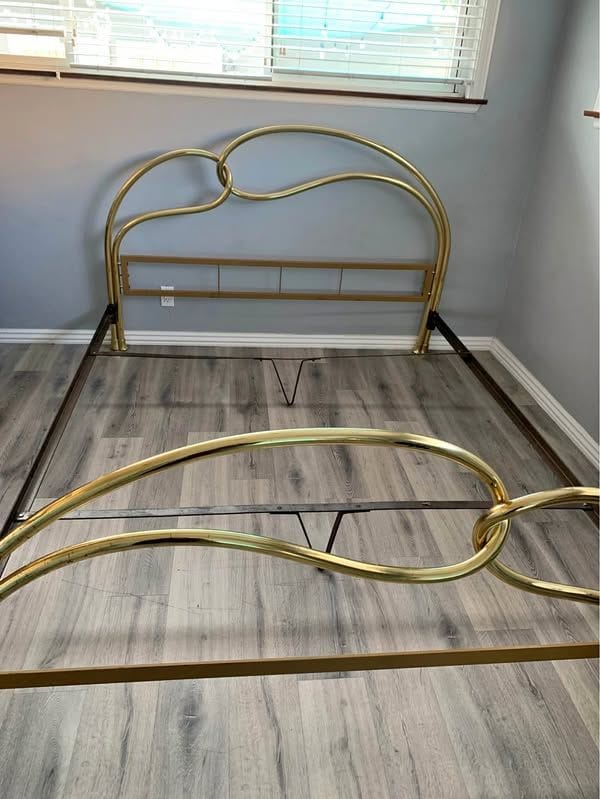 California King Brass Bed