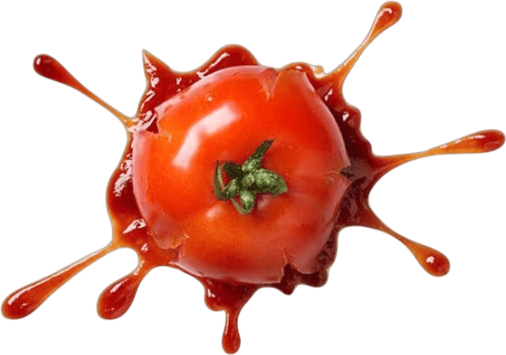 “booooo! tomato tomato tomato”