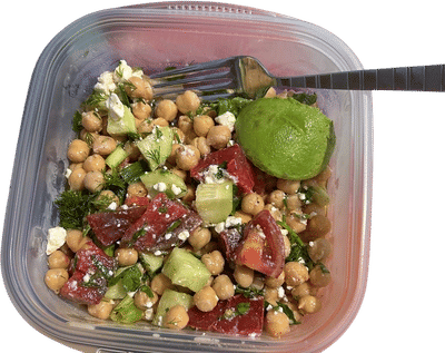 Chickpea Salad for the Beach Recipe