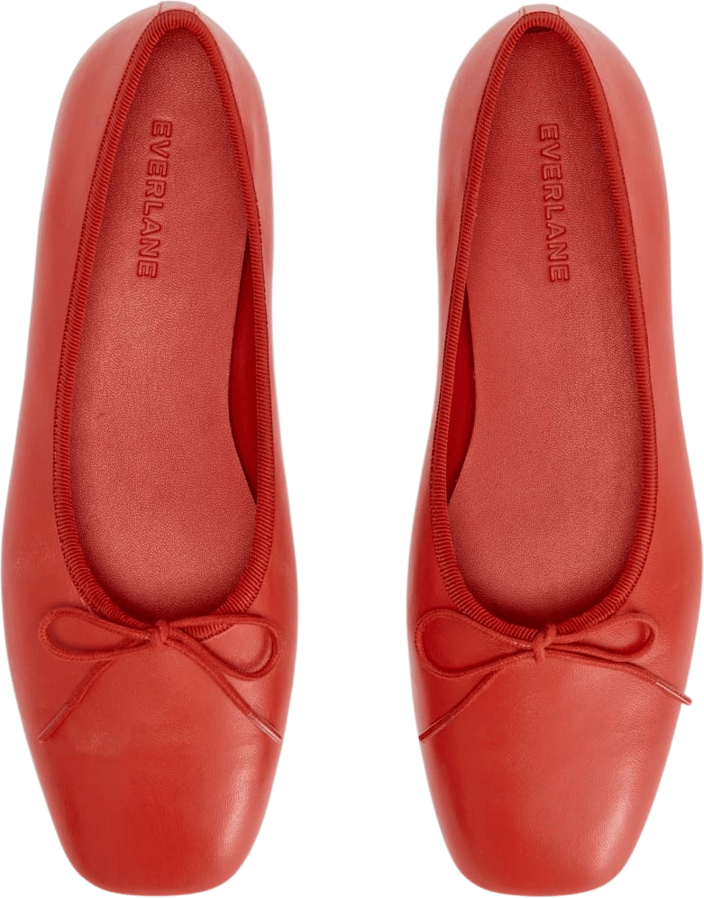everlane day glove in poppy red
