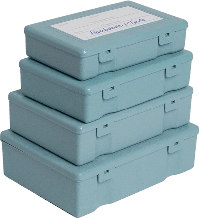 Actual Source x Penco Storage Container Set (Smoky Blue)