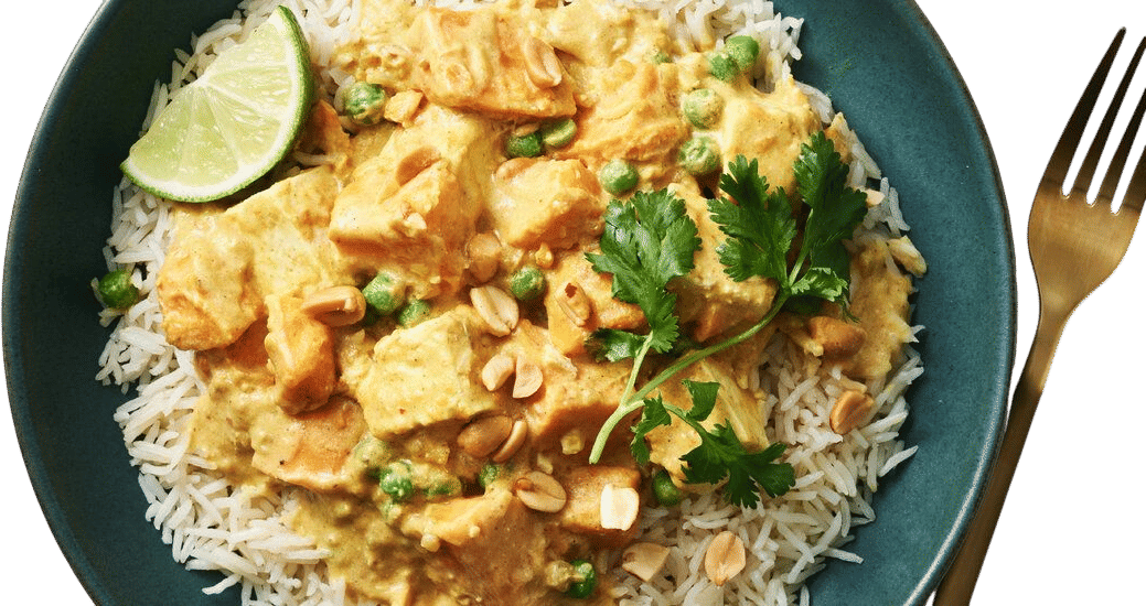 Tofu and Sweet Potato Peanut Butter Curry