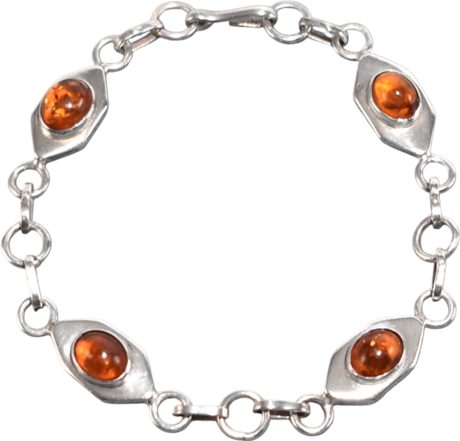 Casa Shop Amber Link Bracelet