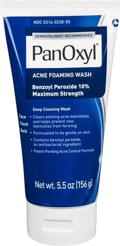 PanOxyl 10% Benzoyl Peroxide Acne Wash