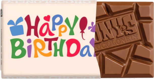 A Custom  Tony’s Chocolonely Bar!?