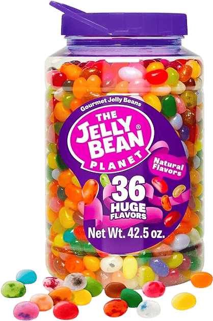 The Jelly Bean Planet Gourmet Jelly Beans Bulk Jar