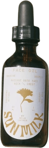Wild Lather Sun Milk Daily Face Oil
