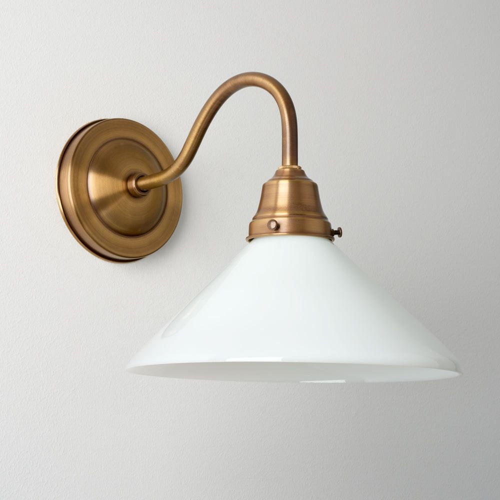 Olde Brick Lighting Beck Gooseneck Sconce