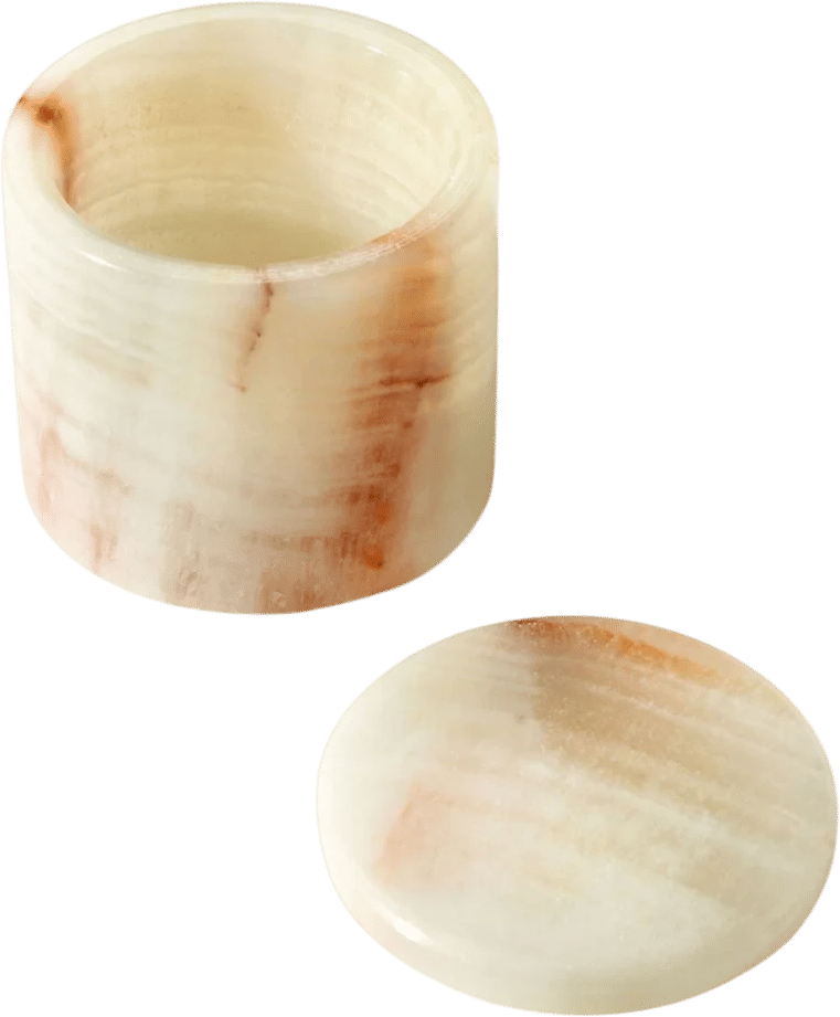 mini calcite salt box