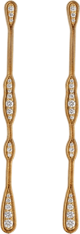 Fluid Diamond Earrings