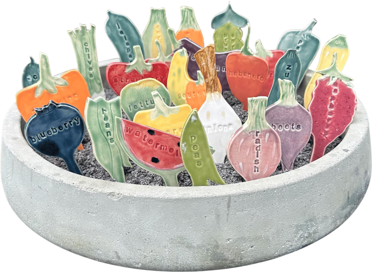 Ceramic Garden Stakes