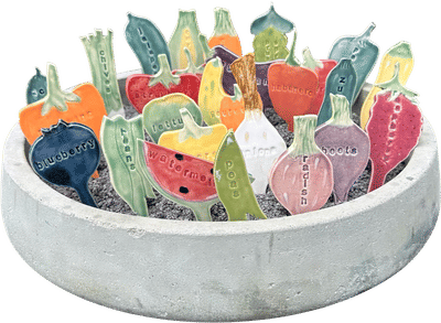 Ceramic Garden Stakes