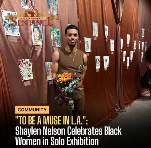 To be a Muse in L.A. - a solo art show by Shaylen