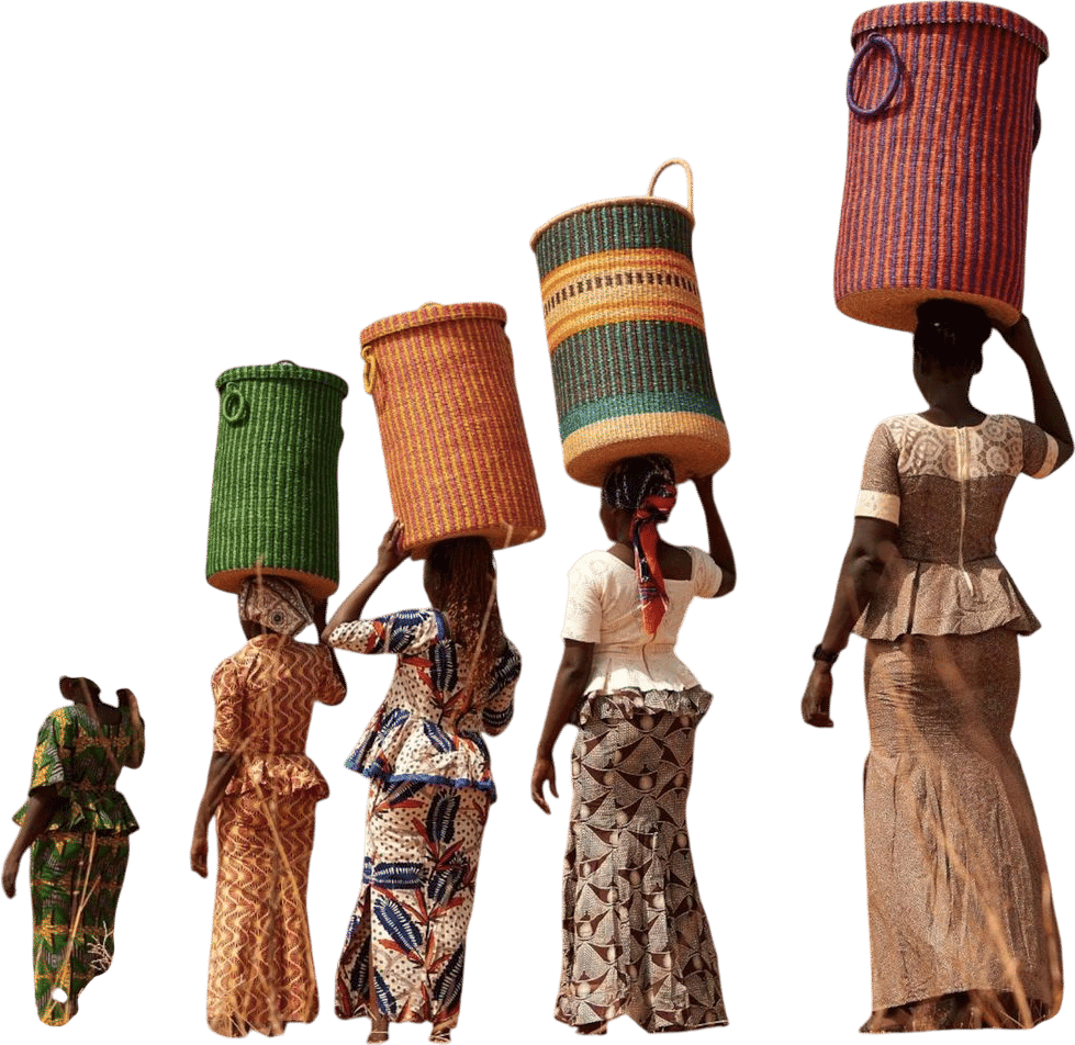 Handwoven Lidded Laundry Basket: Eco-friendly Elephant Grass Storage - Etsy