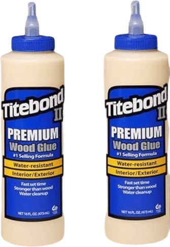 Titebond 5004 II Premium Wood Glue, 16-Ounces - 2 Pack