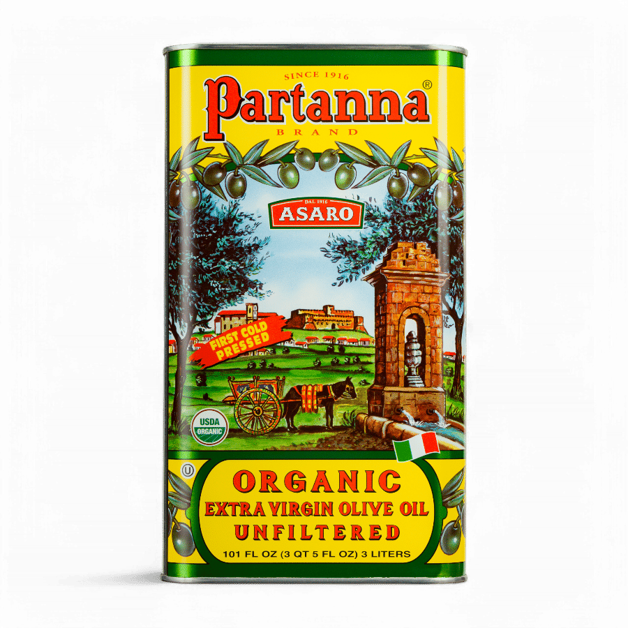 Partanna Sicilian Organic Unfiltered Extra Virgin Olive Oil