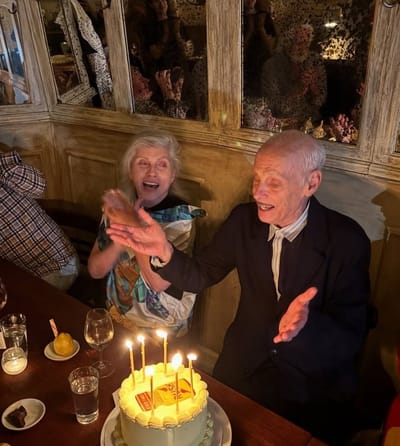 John Waters' Poppers Themed 80th Birthday Cake