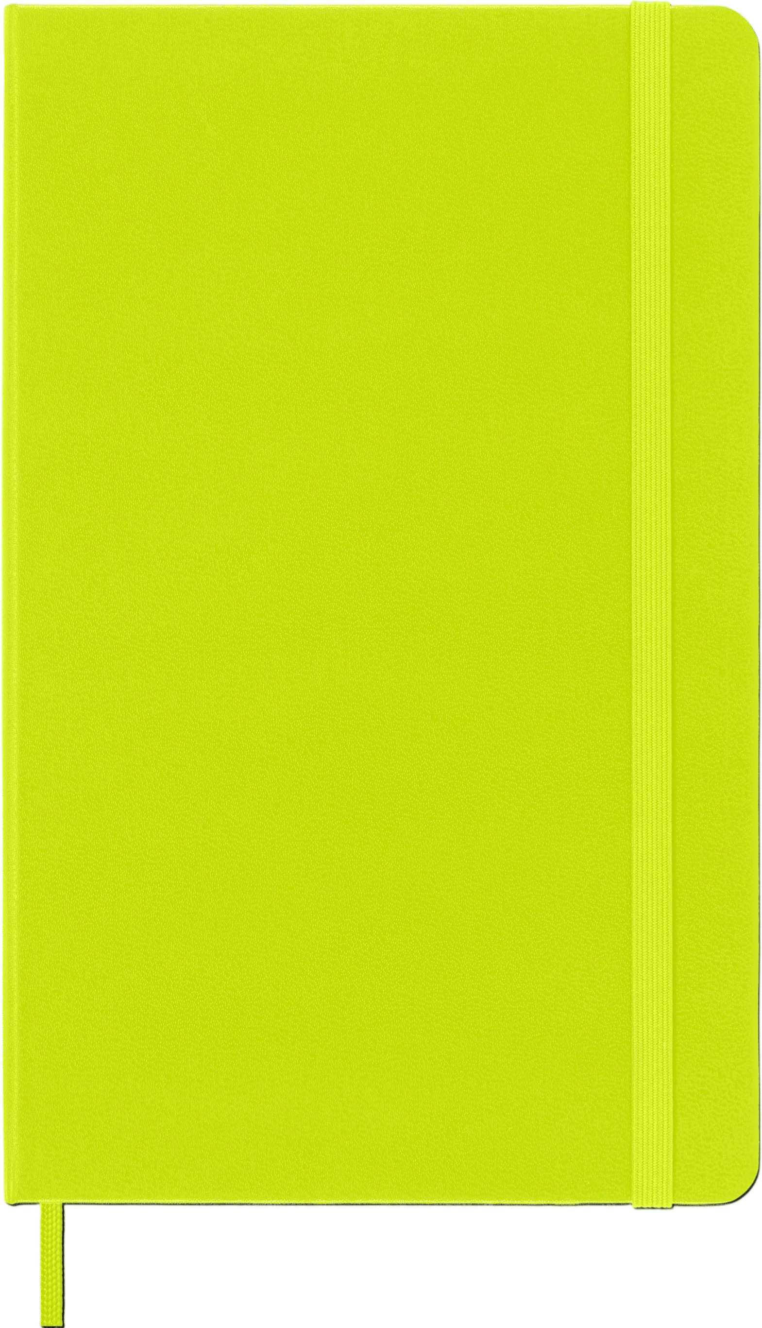 Lime green moleskine
