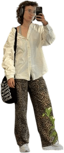 damson madder leopard pants